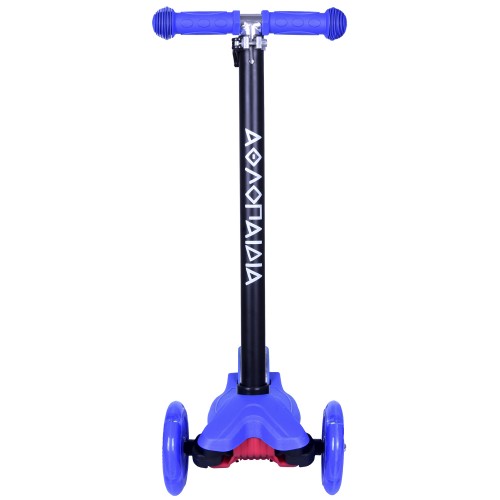 ΑΘΛΟΠΑΙΔΙΑ 3τροχο Πατίνι (Scooter) Με Φωτιζόμενη Βάση Και Ροδάκια - Μπλε