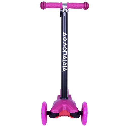 ΑΘΛΟΠΑΙΔΙΑ 3τροχο Πατίνι (Scooter) Με Φωτιζόμενη Βάση Και Ροδάκια - Φούξια