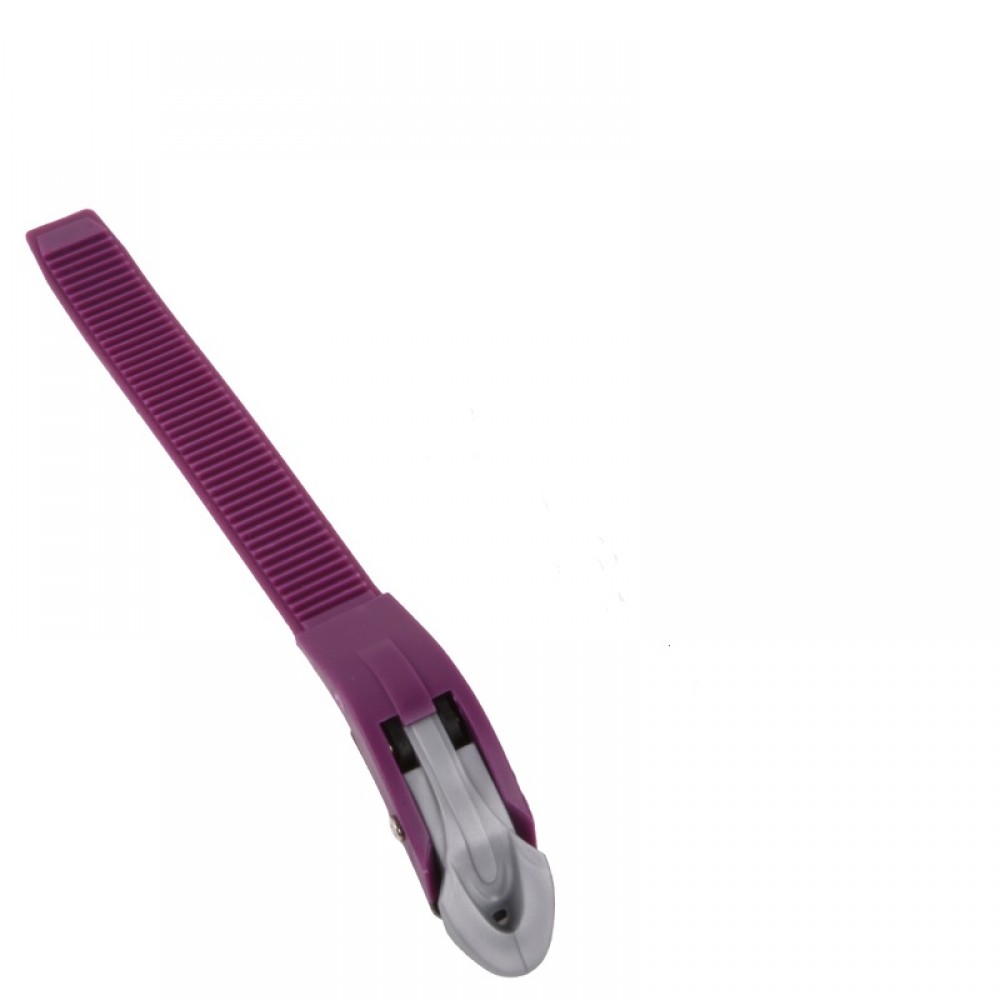 Λουράκι/Πόρπη/Buckle, 13,5Χ2, Μωβ/Γκρι