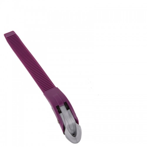 Λουράκι/Πόρπη/Buckle, 13,5Χ2, Μωβ/Γκρι