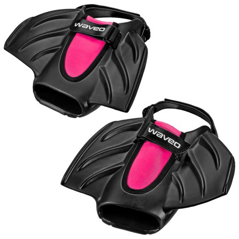 Waveo Swim Fins Βατραχοπέδιλα Ρυθμιζόμενα - Black/Pink