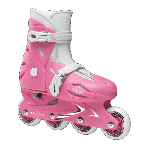 ROCES Αυξομειούμενα Inline Skates Roces Orlando III, Pink/White