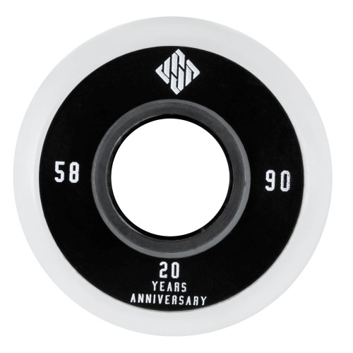 USD 58χιλ./90Α ροδάκια - Μαυρό/Λευκό (4αδα)