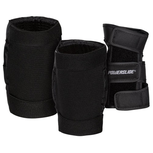 POWERSLIDE Basic Kids Set Παιδικά Προστα/κα  - Μαύρο