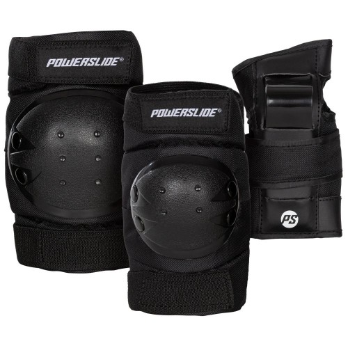 POWERSLIDE Basic Kids Set Παιδικά Προστα/κα  - Μαύρο