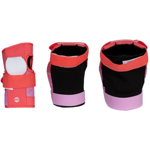 POWERSLIDE Standard Women Set Red Pink Set Προστατευτικά - Κόκκινο/Ροζ