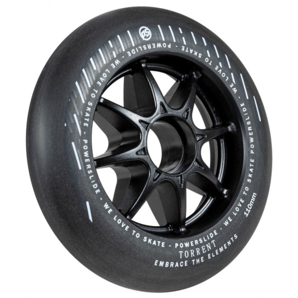 Powerslide Torrent Rain 110 Ροδάκια - Μαύρο