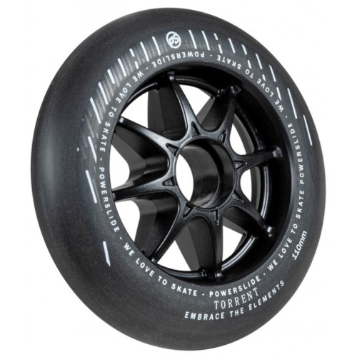 Powerslide Torrent Rain 110 Ροδάκια - Μαύρο