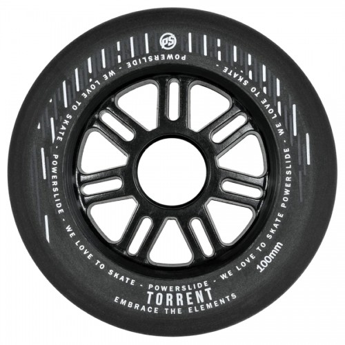 Powerslide 100χιλ./84Α Torrent Ροδάκια - Μαύρο