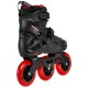 POWERSLIDE Imperial Black Red 110 Inline Skates - Μαύρο/Κόκκινο