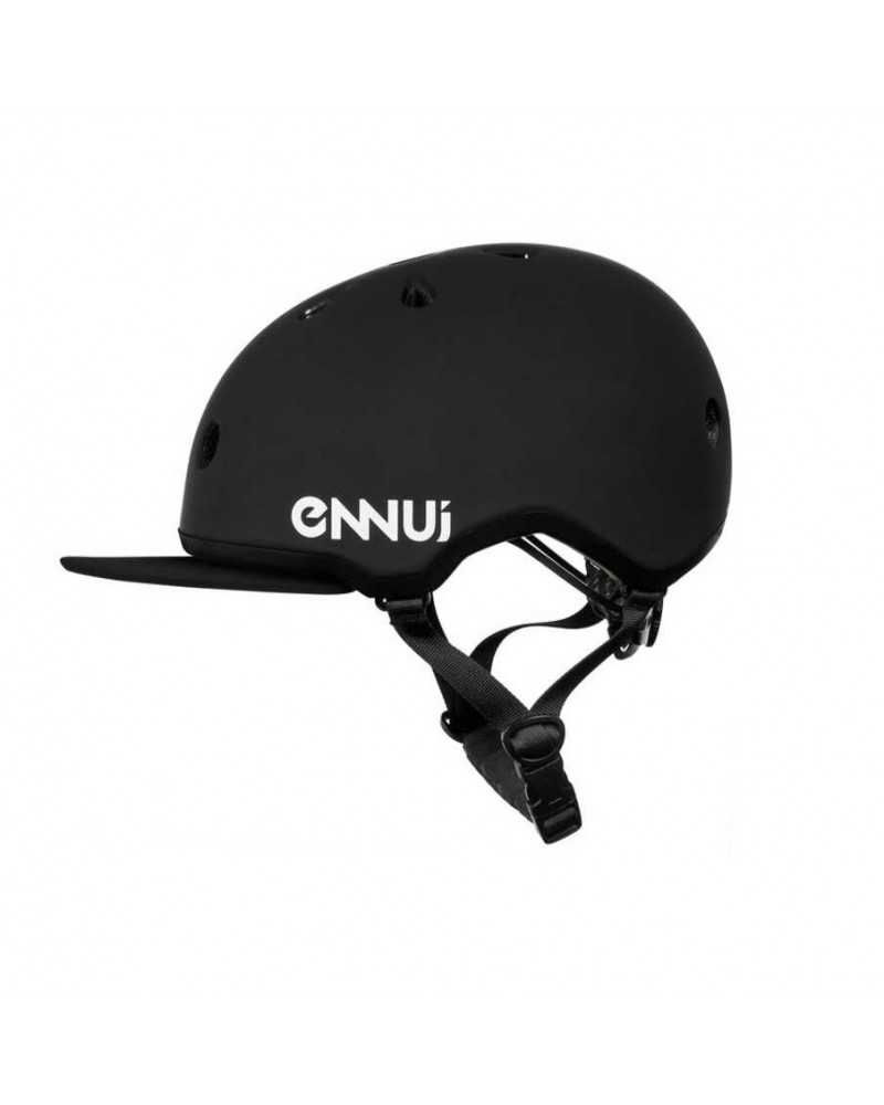 ENNUI Elite Black Κράνος με αφαιρούμενο peak (54-59εκ.)