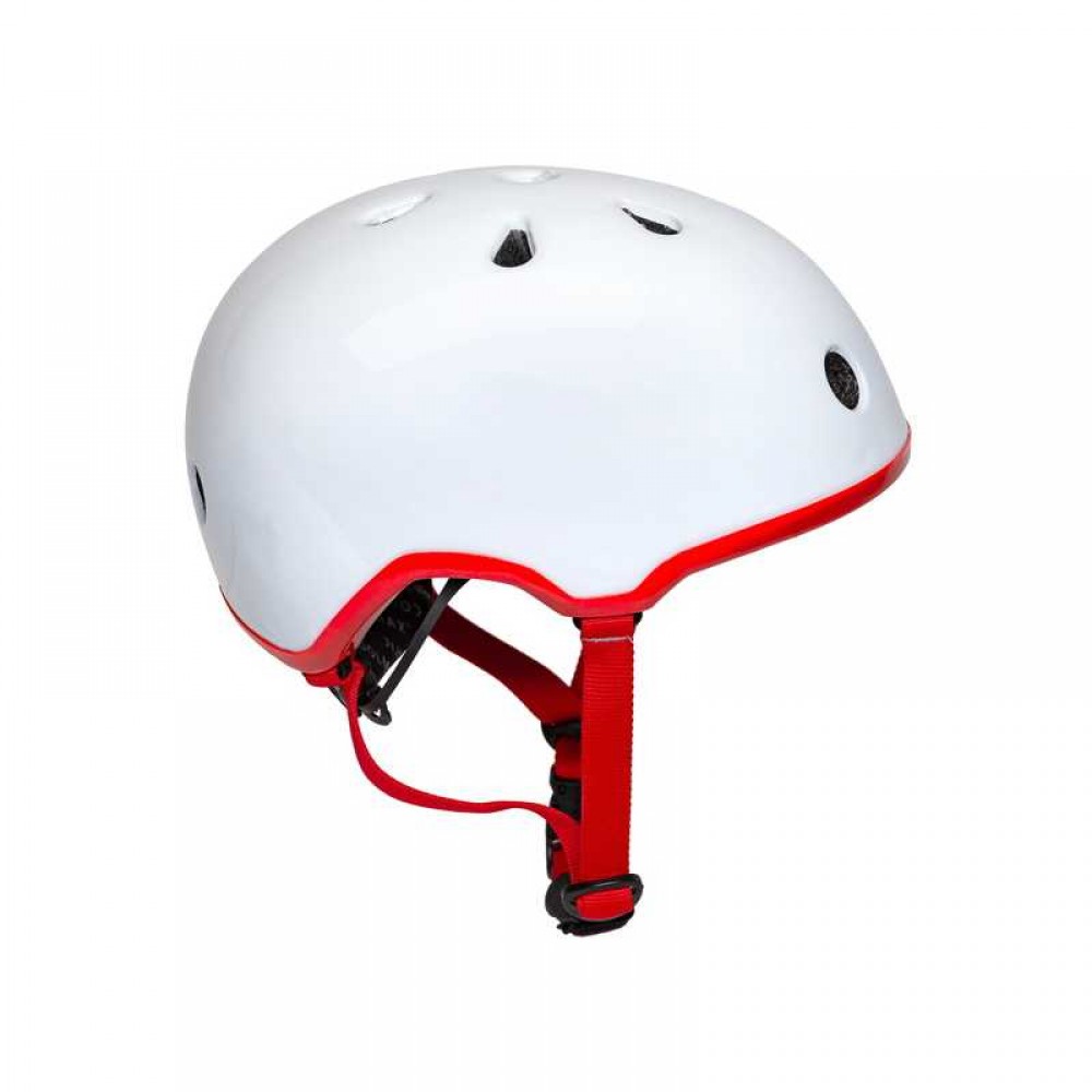 ENNUI Elite White Red Shiny Κράνος με αφαιρούμενο peak (54-59cm)