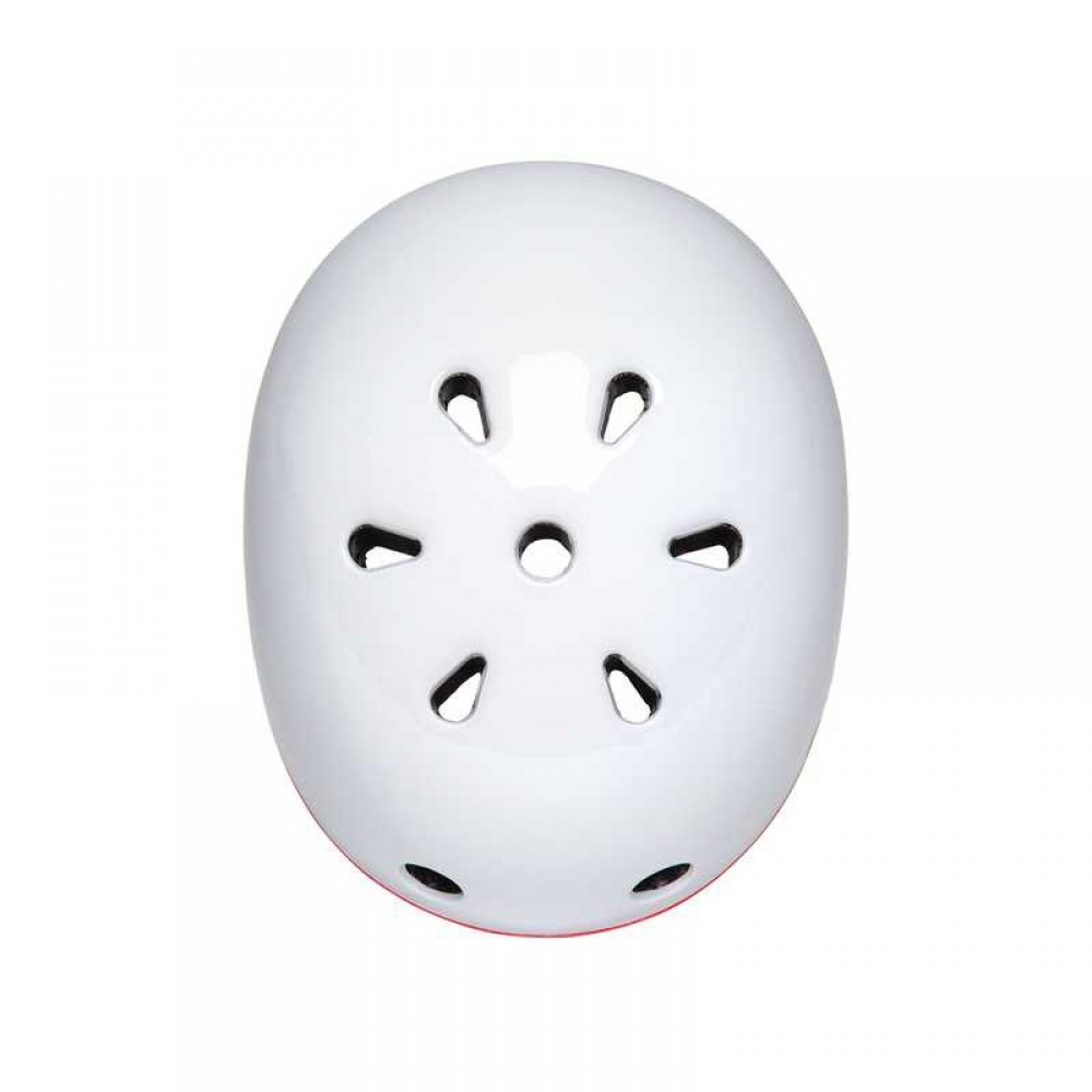 ENNUI Elite White Red Shiny Κράνος με αφαιρούμενο peak (54-59cm)