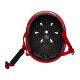ENNUI Elite White Red Shiny Κράνος με αφαιρούμενο peak (54-59cm)