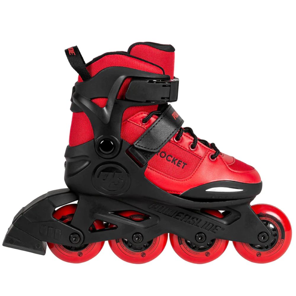 POWERSLIDE Rocket Red adj. Πατίνια - Μαύρο/Κόκκινο
