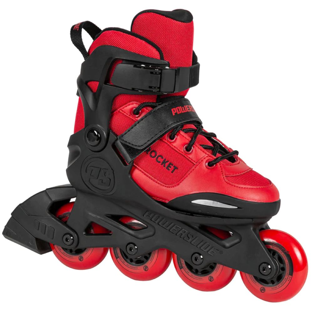 POWERSLIDE Rocket Red adj. Πατίνια - Μαύρο/Κόκκινο