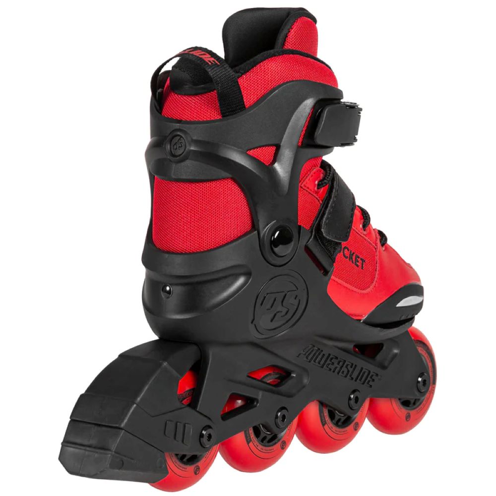 POWERSLIDE Rocket Red adj. Πατίνια - Μαύρο/Κόκκινο