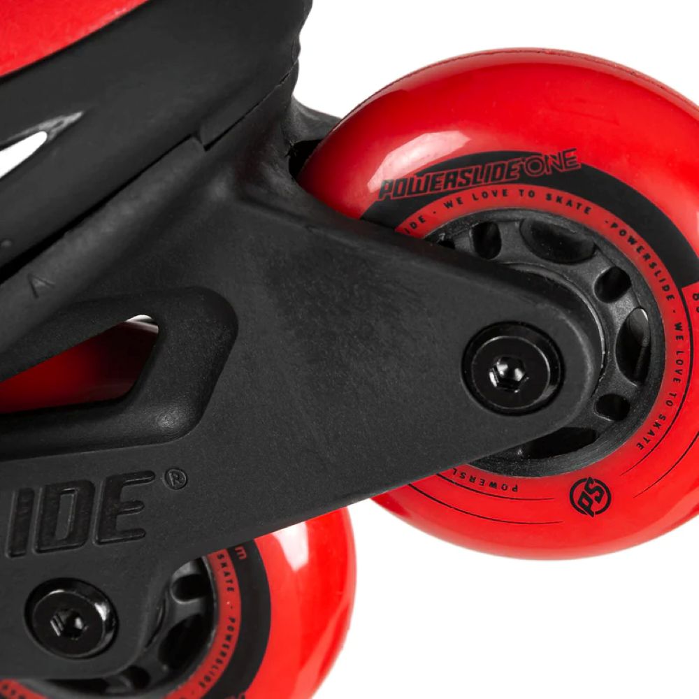 POWERSLIDE Rocket Red adj. Πατίνια - Μαύρο/Κόκκινο