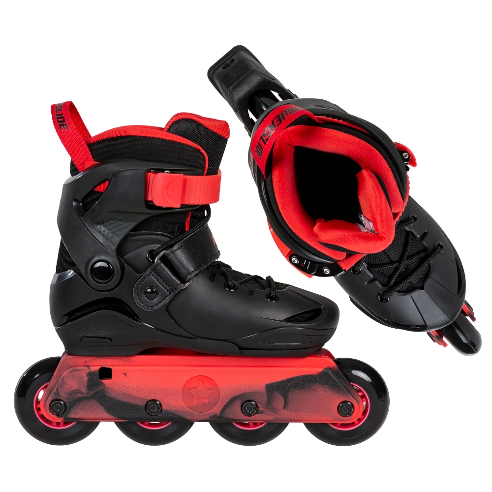 POWERSLIDE Jet Black adj. Πατίνια Αυξομειούμενα - Μαύρο