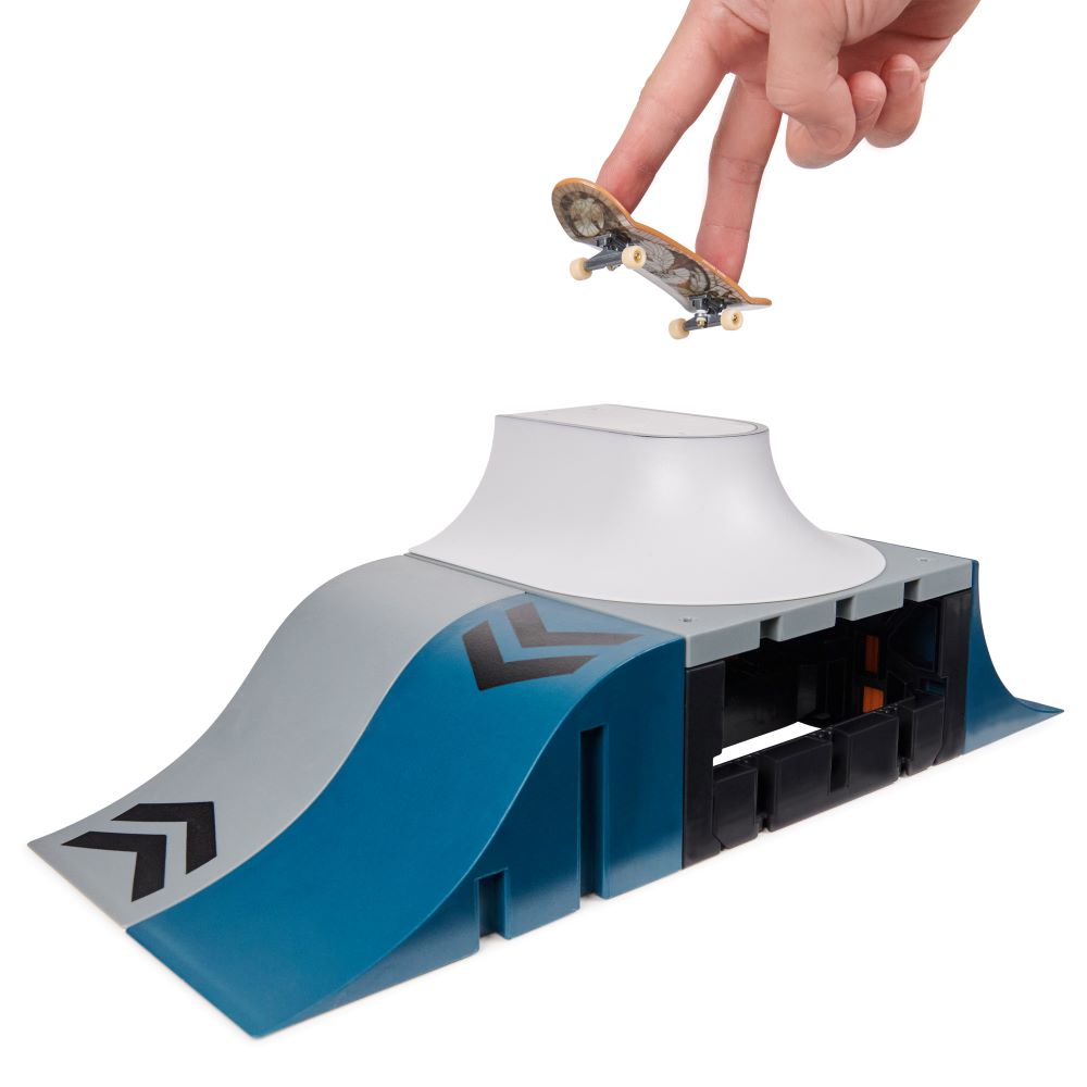 Tech Deck  X-Connect  Park Creator - 1 Μινιατούρα Τροχοσανίδα και 1 Ράμπα