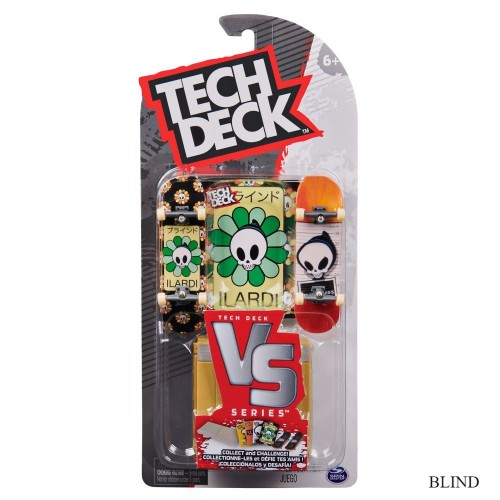 Tech Deck (VS) Versus Series Sk8shop, 2 Μινιατούρες Τροχοσανίδες - 1 Εμπόδιο/Ράμπα