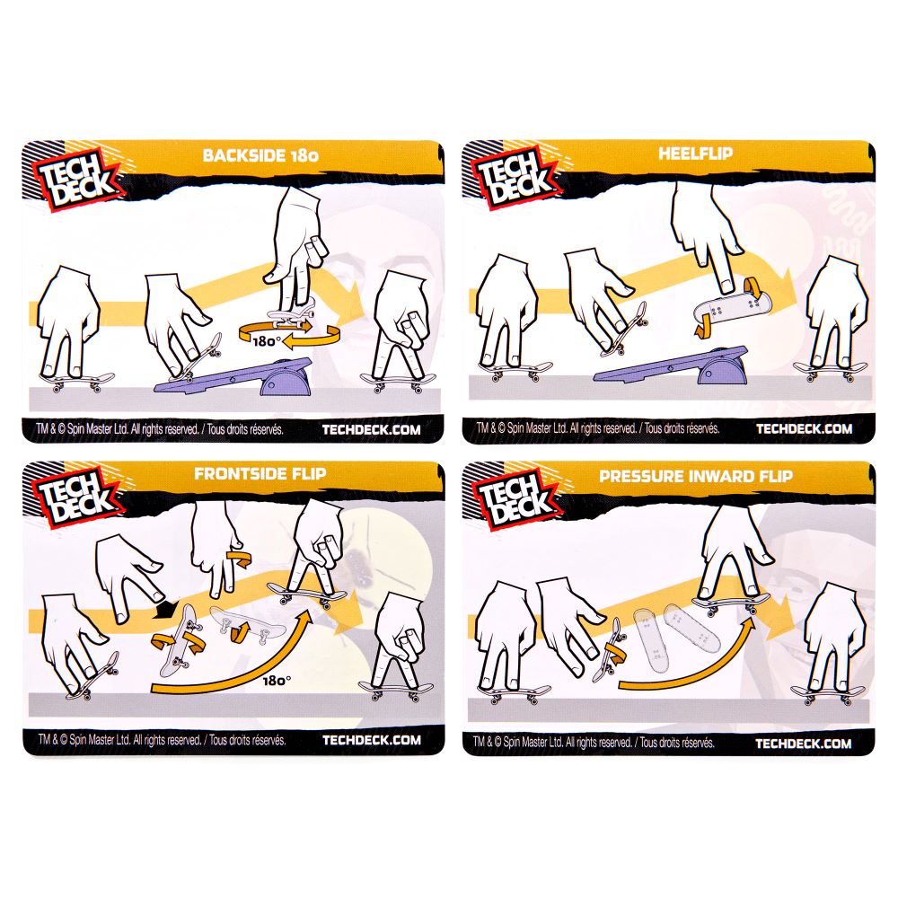 Tech Deck (VS) Versus Series Sk8shop, 2 Μινιατούρες Τροχοσανίδες - 1 Εμπόδιο/Ράμπα