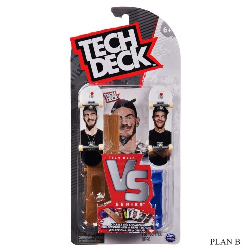 Tech Deck (VS) Versus Series Sk8shop, 2 Μινιατούρες Τροχοσανίδες - 1 Εμπόδιο/Ράμπα