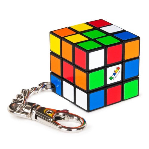 Rubik Πολύχρωμος Rubiks 3x3 Μπρελόκ