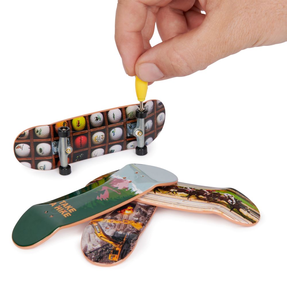 Tech Deck Fingerboard - Σανιδάκι δαχτύλου 4 τεμαχίων