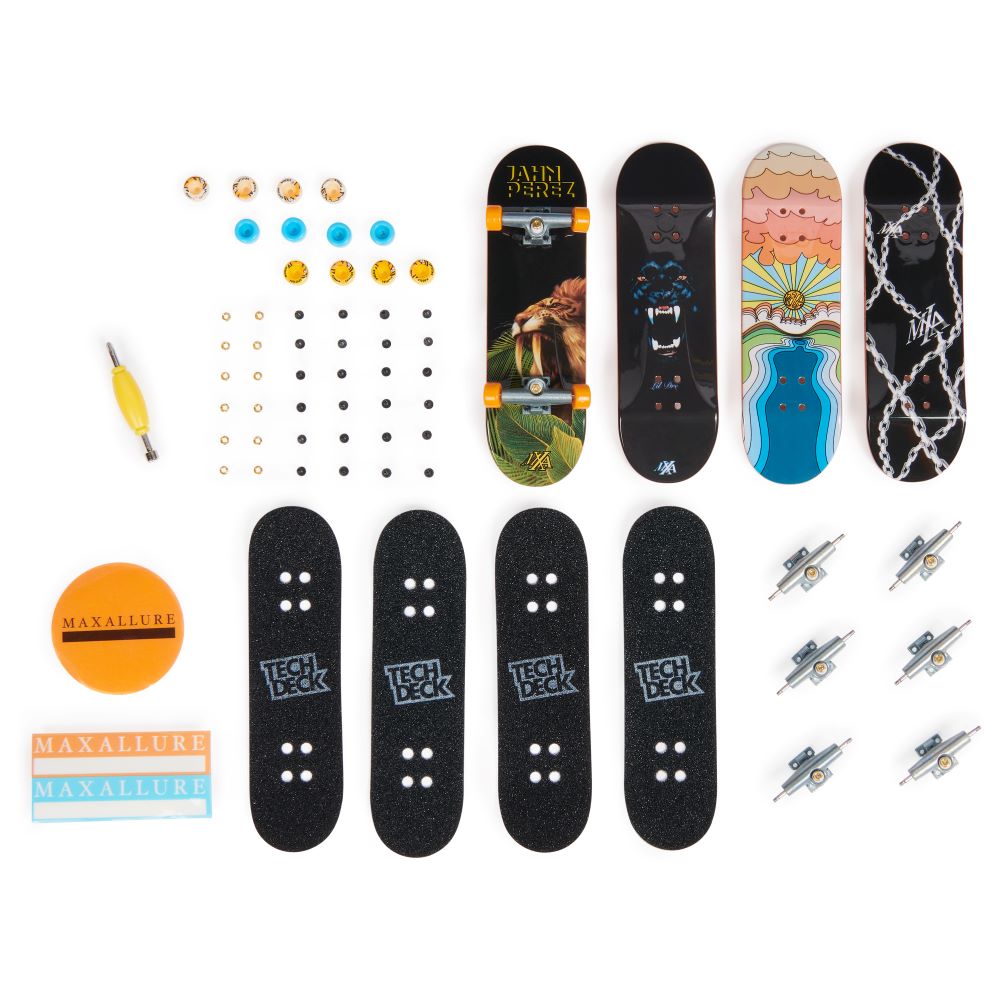 Tech Deck Fingerboard - Σανιδάκι δαχτύλου 4 τεμαχίων