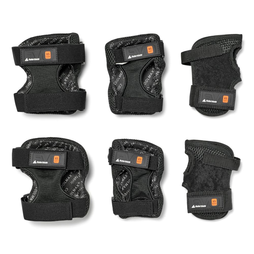 ROLLERBLADE Evo Pro Gear Junior 3 Pack Προστατευτικά - Μαύρο