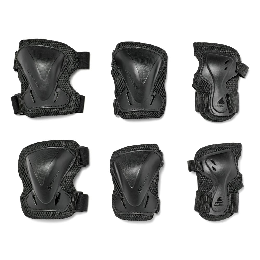 ROLLERBLADE Evo Pro Gear Junior 3 Pack Προστατευτικά - Μαύρο