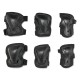 ROLLERBLADE Evo Pro Gear Junior 3 Pack Προστατευτικά - Μαύρο