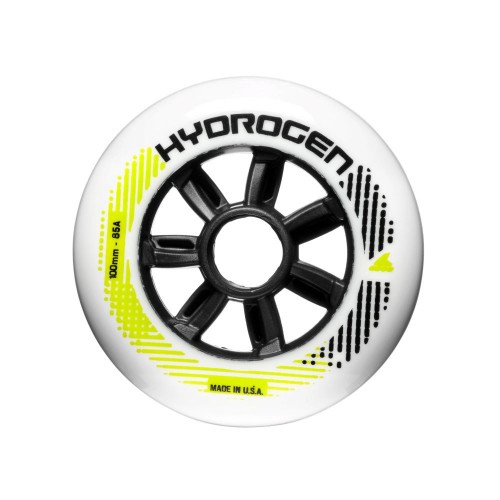ROLLERBLADE Hydrogen 100χιλ./85Α ροδάκια - Λευκό (6αδα)