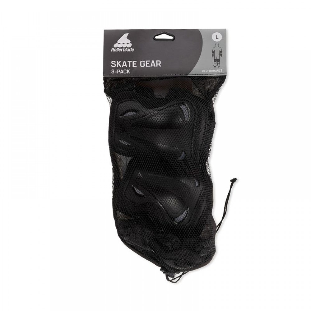 Rollerblade 3 Pack Προστατευτικά - Μαύρο