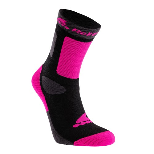ROLLERBLADE Παιδικές Κάλτσες για πατίνια - Μαύρο/Ροζ