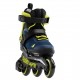 ROLLERBLADE Microblade 3WD Αυξομειούμενα Πατίνια - Blue royal/Lime