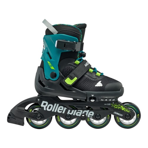 ROLLERBLADE Microblade XT Πατίνια - Μαύρο/Πετρόλ Πράσινο