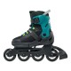 ROLLERBLADE Microblade XT Πατίνια - Μαύρο/Πετρόλ Πράσινο