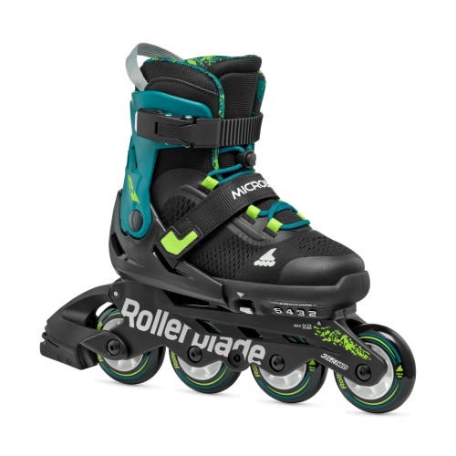 ROLLERBLADE Microblade XT Πατίνια - Μαύρο/Πετρόλ Πράσινο