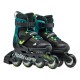 ROLLERBLADE Microblade XT Πατίνια - Μαύρο/Πετρόλ Πράσινο