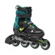 ROLLERBLADE Microblade XT Πατίνια - Μαύρο/Πετρόλ Πράσινο