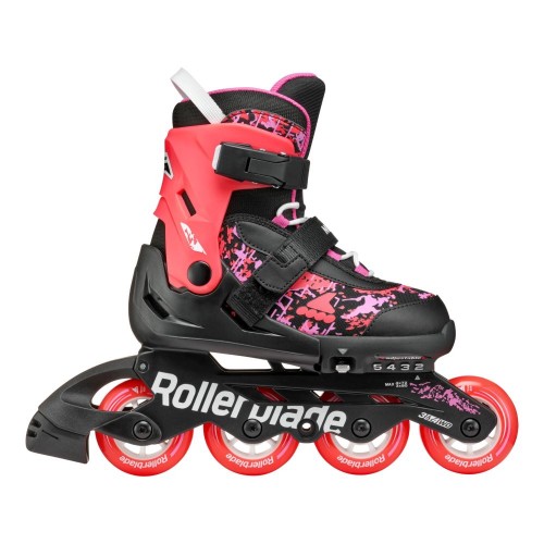 ROLLERBLADE Microblade SL Πατίνια - Μαύρο/Κοραλί