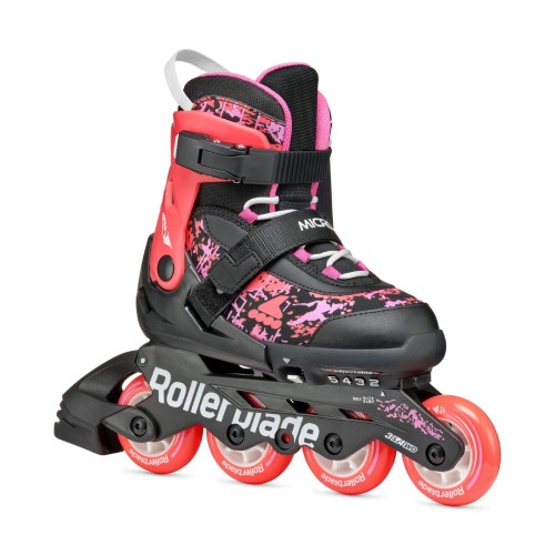 ROLLERBLADE Microblade SL Πατίνια - Μαύρο/Κοραλί