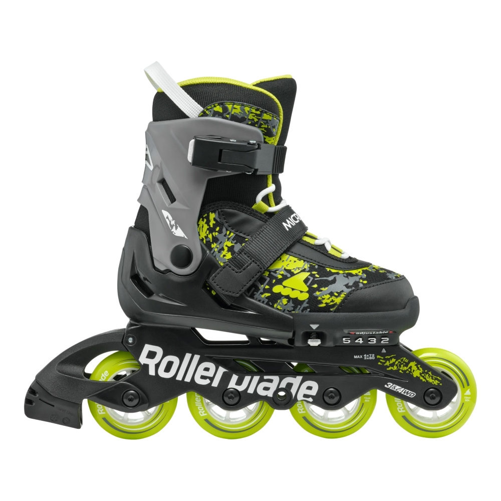 ROLLERBLADE Microblade SL Πατίνια - Μαύρο/Λάιμ