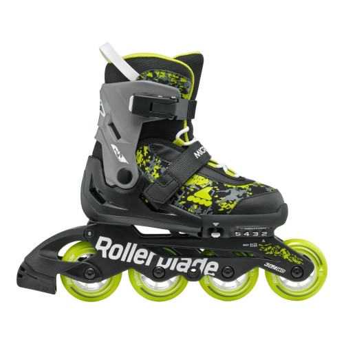 ROLLERBLADE Microblade SL Πατίνια - Μαύρο/Λάιμ