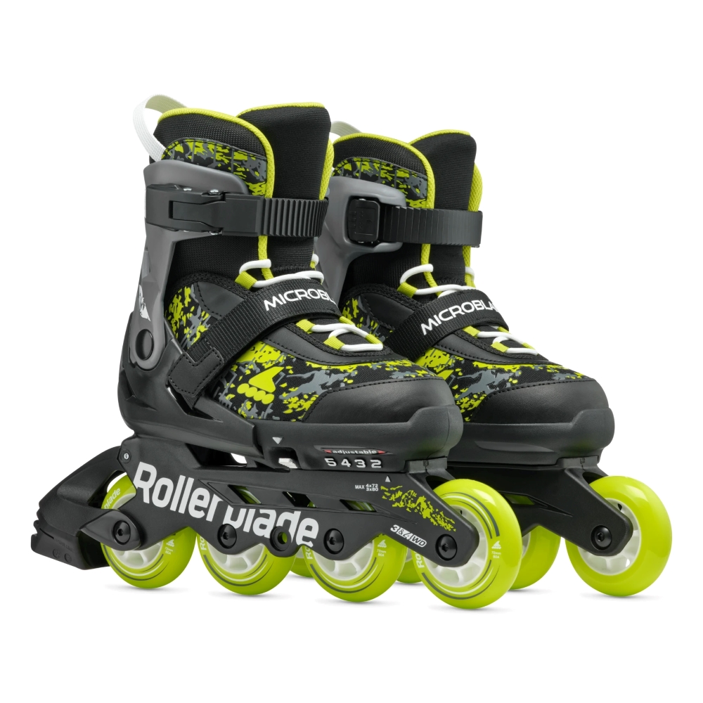ROLLERBLADE Microblade SL Πατίνια - Μαύρο/Λάιμ