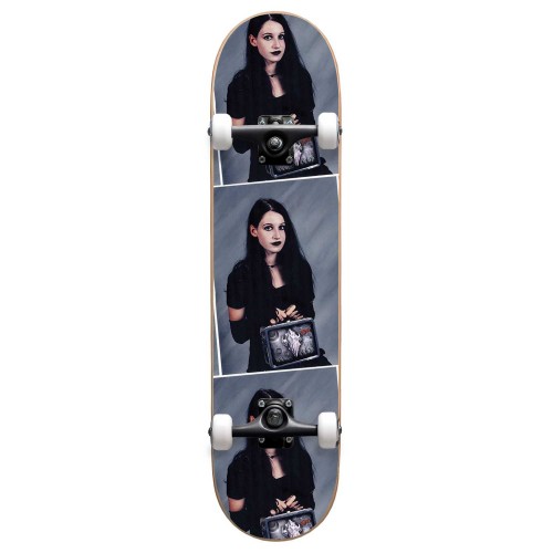 DARKSTAR Goth Girl FP Premium Complete Skateboard 7.875' - Μαύρο