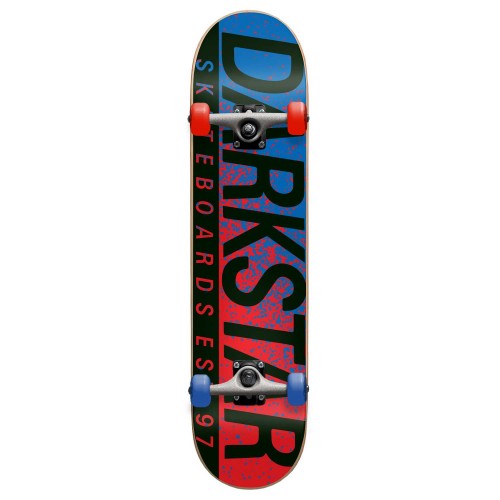 DARKSTAR Wordmark FP Complete Skateboard 8' - Red/Blue