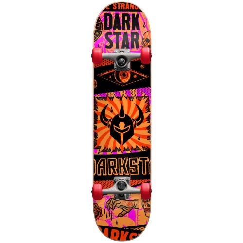DARKSTAR Collapse FP W/Stocing Complete Skateboard 7.875' - Orange